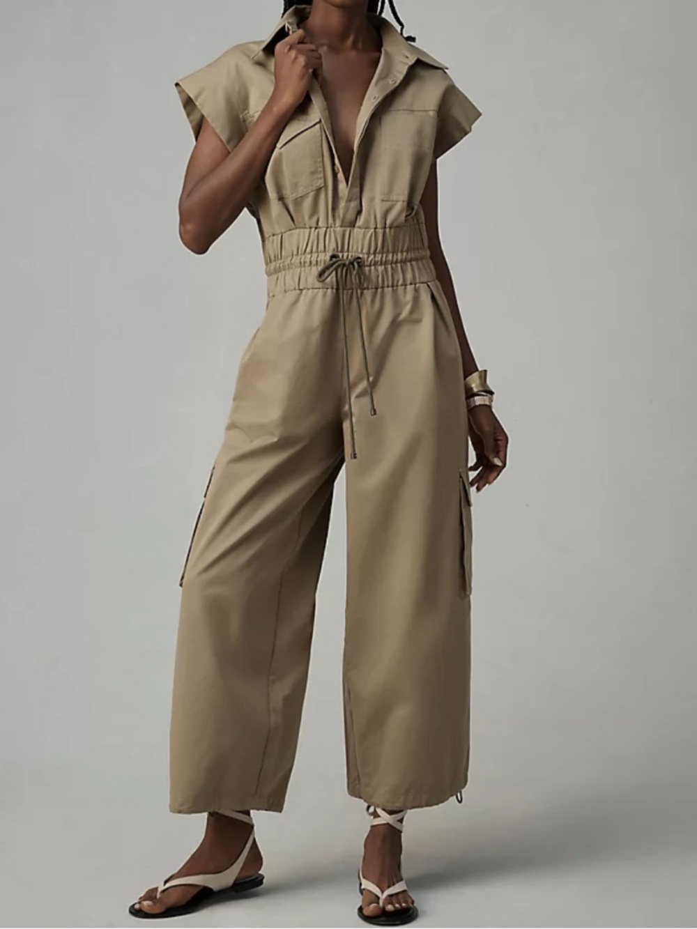 Farm Rio Utility Jumpsuit